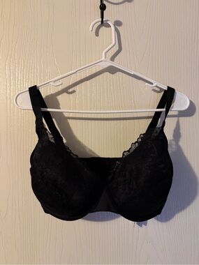 Popilush Minimizer Bra for Women - Black Lace Push Up Plus Size 36 DDD NWT
